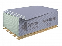 AkuLine ГКЛА Gyproc, лист 2000 х 1200 х 12,5 мм (2,4м2/лист)