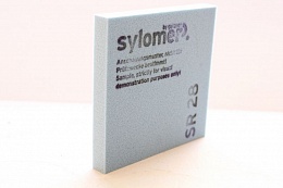 Sylomer SR 28, синий, 25 мм, ширина 1500 мм, отрезной, кратно 0,1 пог. м.
