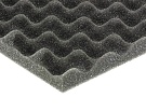 FLEXAKUSTIK Wave-30  1000х1000х30мм, цвет серый графит